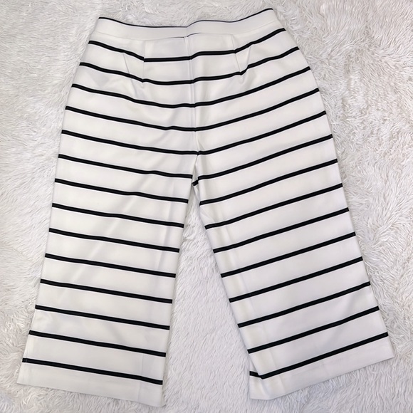 MAREE Pour TOI Wide Leg Crop Pants Black and White Size 14 - Picture 3 of 8